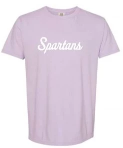 Mtn. Brook Comfort Colors T-Shirt W/ White Spartan Script